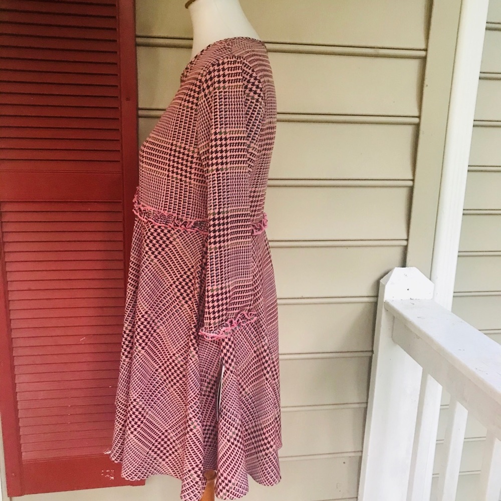 Ing  Newport Houndstooth Dress S Jr. FREE SHIP - Picture 2 of 5
